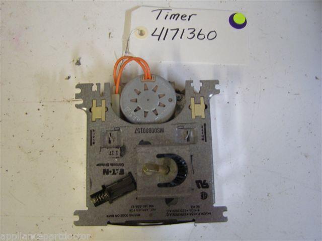 KitchenAid Dishwasher 4171360 Timer (115 V., 60 Hz.) used part KitchenAid Dishwasher 4171360 Timer (115 V., 60 Hz.) used part
